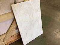 Natuursteen marmer wit calacatta cottage vloertegel 40,6x61 cm 61 m² - afbeelding 7 van  8