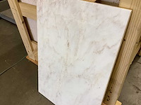 Natuursteen marmer wit calacatta cottage vloertegel 40,6x61 cm 61 m² - afbeelding 8 van  8