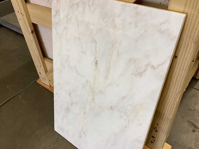 Natuursteen marmer wit calacatta cottage vloertegel 40,6x61 cm 61 m² - afbeelding 17 van  18