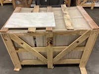 Natuursteen marmer wit calacatta cottage vloertegel 40,6x61 cm 61 m² - afbeelding 10 van  18