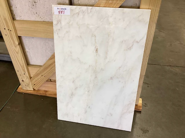 Natuursteen marmer wit calacatta cottage vloertegel 40,6x61 cm 61 m² - afbeelding 1 van  18
