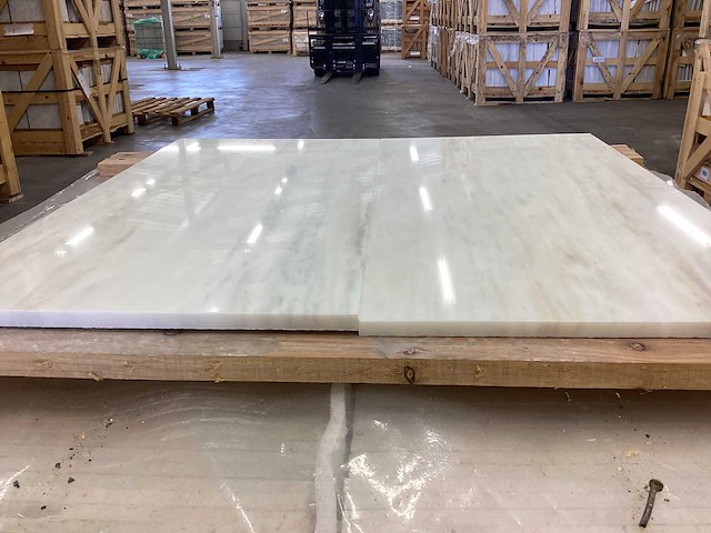 Natuursteen marmer wit calacatta gepolijst 30,5x61 cm tegel 50 m² - afbeelding 7 van  20