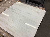 Natuursteen marmer wit calacatta gepolijst 30,5x61 cm tegel 50 m² - afbeelding 2 van  12