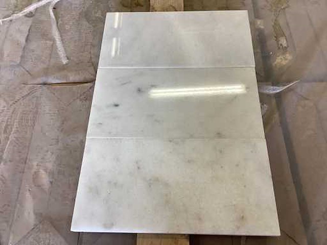 Natuursteen marmer wit gepolijst 15,2x30 cm tegel 30 m² - afbeelding 2 van  9