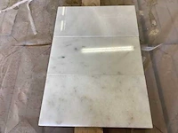 Natuursteen marmer wit gepolijst 15,2x30 cm tegel 30 m² - afbeelding 2 van  15