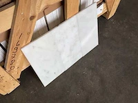 Natuursteen marmer wit gepolijst 15,2x30 cm tegel 30 m² - afbeelding 9 van  15
