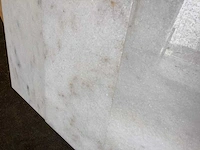 Natuursteen marmer wit gepolijst 15,2x30 cm tegel 33 m² - afbeelding 14 van  16