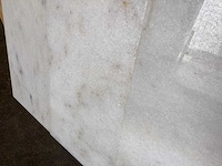 Natuursteen marmer wit gepolijst 15,2x30 cm tegel 33 m² - afbeelding 16 van  16