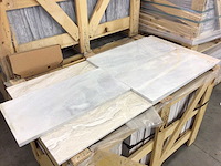 Natuursteen marmer wit gepolijst 30x60x2 cm tegels 66,24 m² - afbeelding 7 van  7