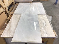 Natuursteen marmer wit gepolijst 30x60x2 cm tegels 66,24 m² - afbeelding 6 van  7