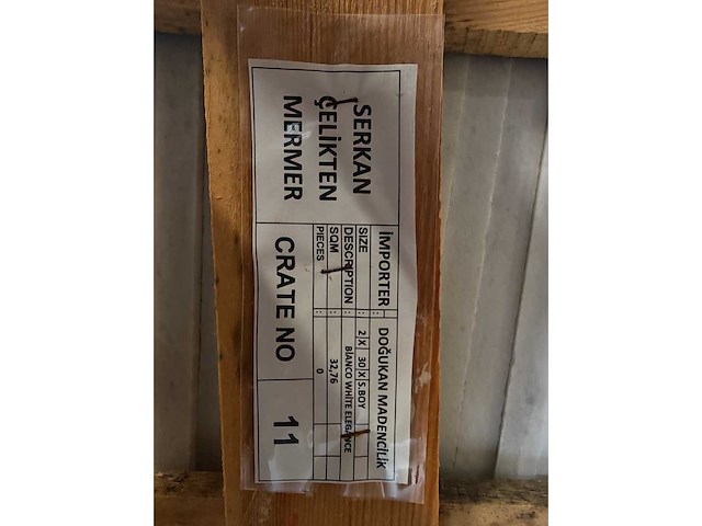 Natuursteen marmer wit gepolijst 30xflx2 cm tegels 194,4 m² - afbeelding 2 van  10
