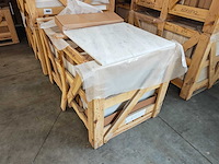 Natuursteen marmer wit gepolijst 61x61x1,5 cm tegels 15,63 m² - afbeelding 3 van  3