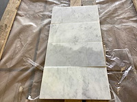 Natuursteen marmer wit honed 15,2x30,5 cm tegel 33,38 m² - afbeelding 2 van  12