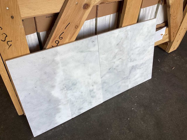 Natuursteen marmer wit honed 15,2x30,5 cm tegel 33,38 m² - afbeelding 8 van  12