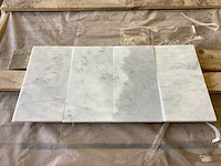 Natuursteen marmer wit honed 15,2x30,5 cm tegel 33,38 m² - afbeelding 8 van  17
