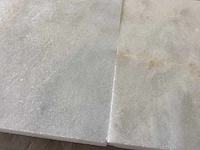 Natuursteen marmer wit honed 20x20x1,2 cm tegel 25 m² - afbeelding 3 van  13