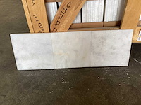 Natuursteen marmer wit honed 20x20x1,2 cm tegel 25 m² - afbeelding 6 van  13