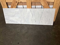 Natuursteen marmer wit honed 30,5x30,5 cm tegel 44 m² - afbeelding 3 van  11