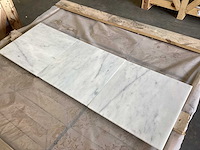 Natuursteen marmer wit honed 30,5x30,5 cm tegel 44 m² - afbeelding 7 van  11