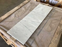 Natuursteen marmer wit honed 30,5x30,5 cm tegel 44 m² - afbeelding 6 van  11