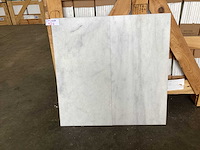 Natuursteen marmer wit honed 30,5x61 cm tegel 63 m² - afbeelding 1 van  13