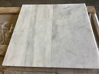 Natuursteen marmer wit honed 30,5x61 cm tegel 63 m² - afbeelding 10 van  13