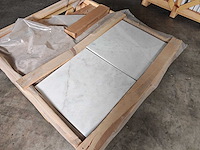Natuursteen marmer wit honed 45,7x45,7 cm tegel 106,5 m² - afbeelding 7 van  8