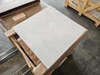 Natuursteen marmer wit honed 61x61x1 cm tegels 83,73 m² - afbeelding 4 van  6