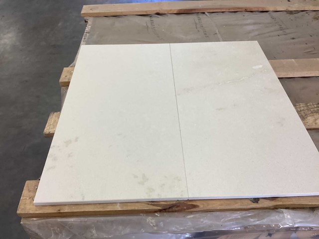 Natuursteen marmer wit honed vloertegel 30,5x61 cm 66 m² - afbeelding 2 van  16