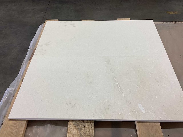 Natuursteen marmer wit honed vloertegel 30,5x61 cm 66 m² - afbeelding 5 van  16