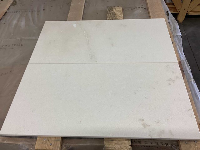 Natuursteen marmer wit honed vloertegel 30,5x61 cm 66 m² - afbeelding 14 van  16