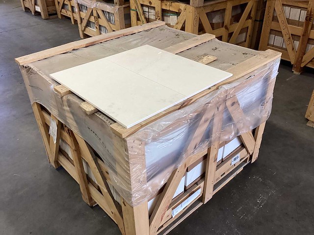 Natuursteen marmer wit honed vloertegel 30,5x61 cm 66 m² - afbeelding 7 van  16
