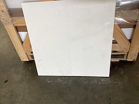 Natuursteen marmer wit honed vloertegel 30,5x61 cm 66 m² - afbeelding 9 van  16