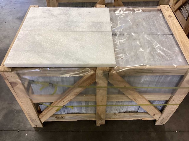 Natuursteen marmer wit mat 30x60x3 cm tegel 35,64 m² - afbeelding 6 van  13