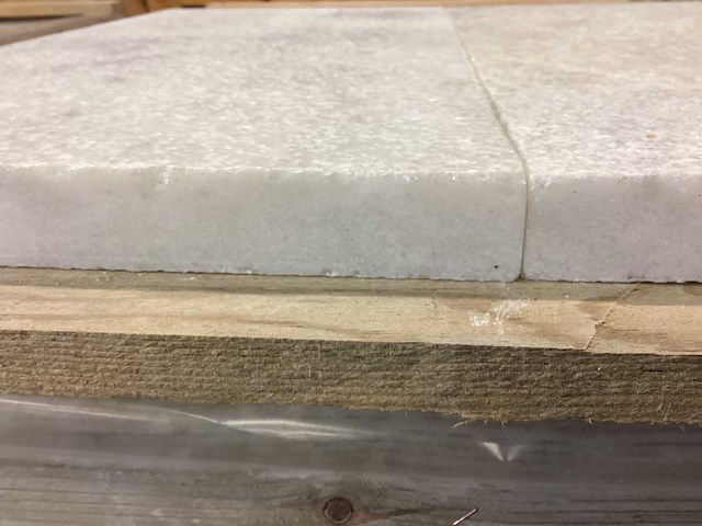 Natuursteen marmer wit mat 30x60x3 cm tegel 35,64 m² - afbeelding 13 van  15
