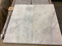 Natuursteen marmer wit mat 30x60x3 cm tegel 35,64 m² - afbeelding 3 van  3