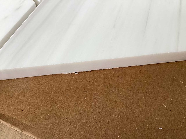 Natuursteen marmer wit mozaïektegel 52x35 cm 135 stuks - afbeelding 6 van  7