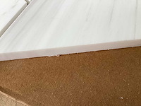 Natuursteen marmer wit mozaïektegel 52x35 cm 60 stuks - afbeelding 6 van  7