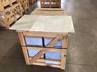 Natuursteen marmer wit/blauw gezoet 30,5x61 cm tegel 62 m² - afbeelding 1 van  2
