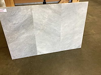 Natuursteen marmer wit/blauw gezoet 30,5x61 cm tegel 62 m² - afbeelding 1 van  13