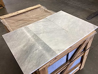 Natuursteen marmer wit/blauw gezoet 30,5x61 cm tegel 94 m² - afbeelding 7 van  7