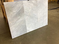 Natuursteen marmer wit/blauw gezoet 30,5x61 cm tegel 94 m² - afbeelding 4 van  8