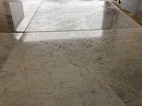 Natuursteen marmer wit/grijs gepolijst 30,5x30,5 cm tegel 44 m² - afbeelding 2 van  11