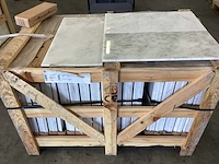Natuursteen marmer wit/grijs gepolijst 30,5x61 cm tegel 60 m² - afbeelding 7 van  16