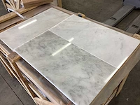 Natuursteen marmer wit/grijs gepolijst 30,5x61 cm tegel 60 m² - afbeelding 16 van  16
