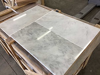 Natuursteen marmer wit/grijs gepolijst 30,5x61 cm tegel 60 m² - afbeelding 16 van  16