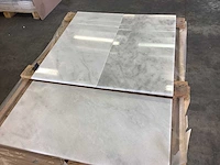 Natuursteen marmer wit/grijs gepolijst 30,5x61 cm tegel 60 m² - afbeelding 11 van  16