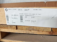 Natuursteen marmer wit/grijs gepolijst 45,7x45,7 cm tegel 106,5 m² - afbeelding 5 van  6