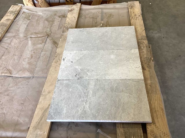 Natuursteen marmer zilver cottage 20,3x40,6 cm tegel 27 m² - afbeelding 2 van  9