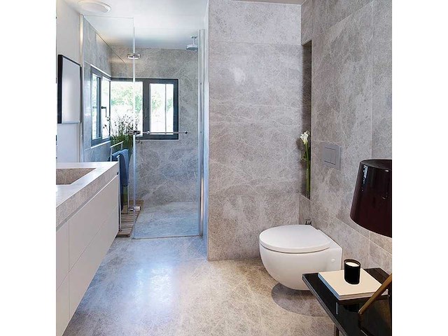 Natuursteen marmer zilver gepolijst 30x60x2 cm tegel 37,44 m² - afbeelding 9 van  11